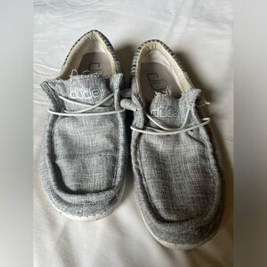 Hey Dude’s Men’s Gray Deck Shoes